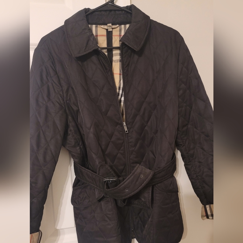 Burberry quilted jacket